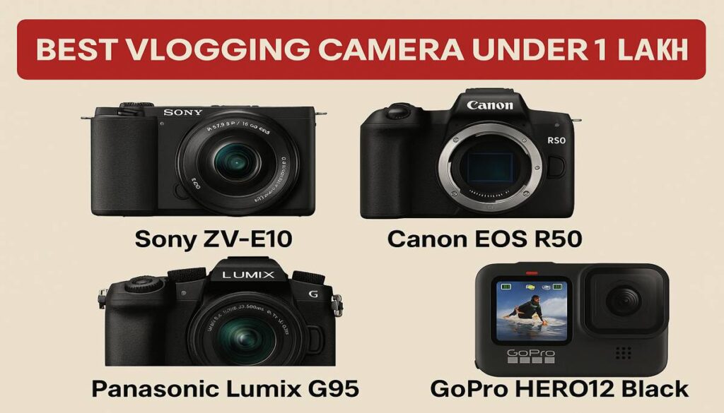 Best Vlogging Camera Under 1 Lakh